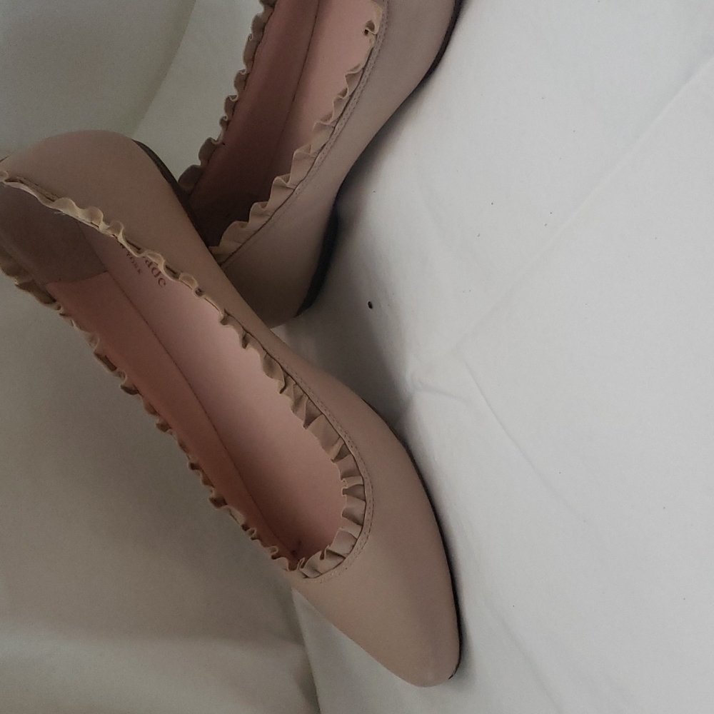 Kate Spade Ruffle Trim Flats - Picture 2 of 5